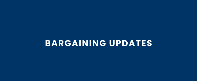 Bargaining Updates - 2100