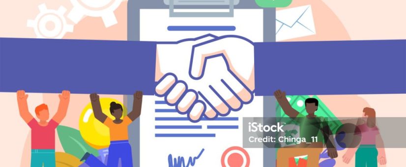 Poster for social media, web page, banner, presentation .Flat design vector illustration