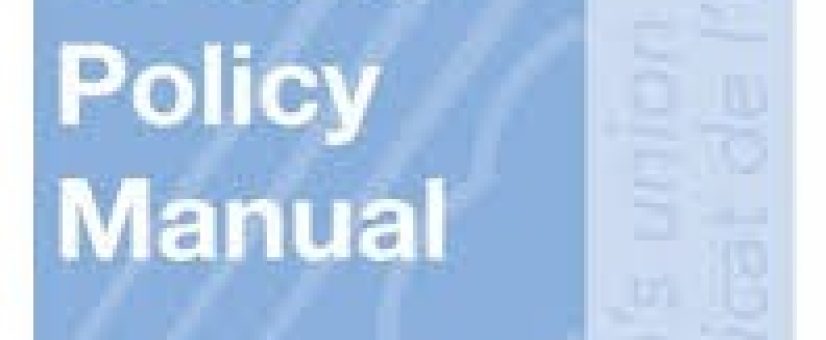 OPSEU Policy Manual